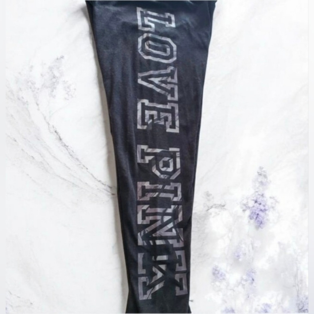 Victoria's Secret Pink Leggings LOVE PINK size XL